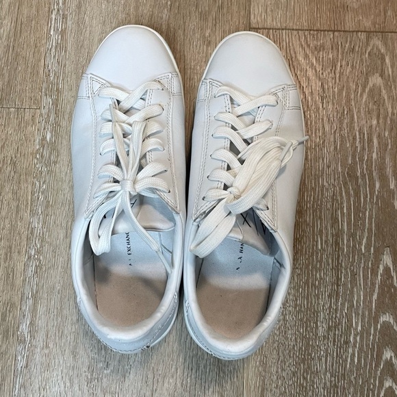 Armani Exchange Men's Sneakers White Size 7 US Lace-Up Low-Top - Picture 6 of 13